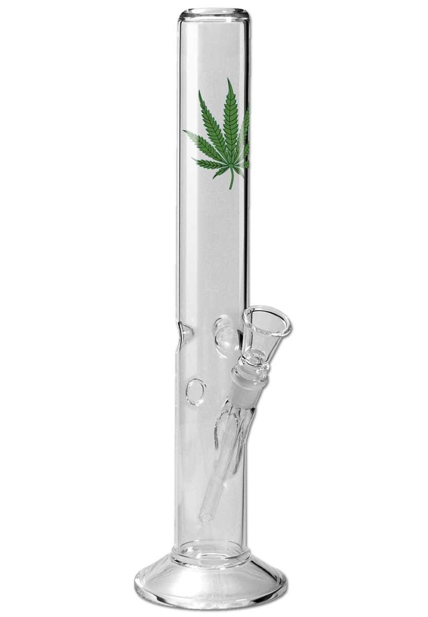 Breit Glass Icebong Leaf 45cm lasibongi jäänhaltijoilla