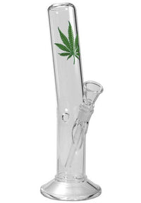 Breit Leaf Bong 40cm kirkas lasibongi