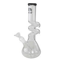 BREIT "ZickZack" Beaker Bong 32cm