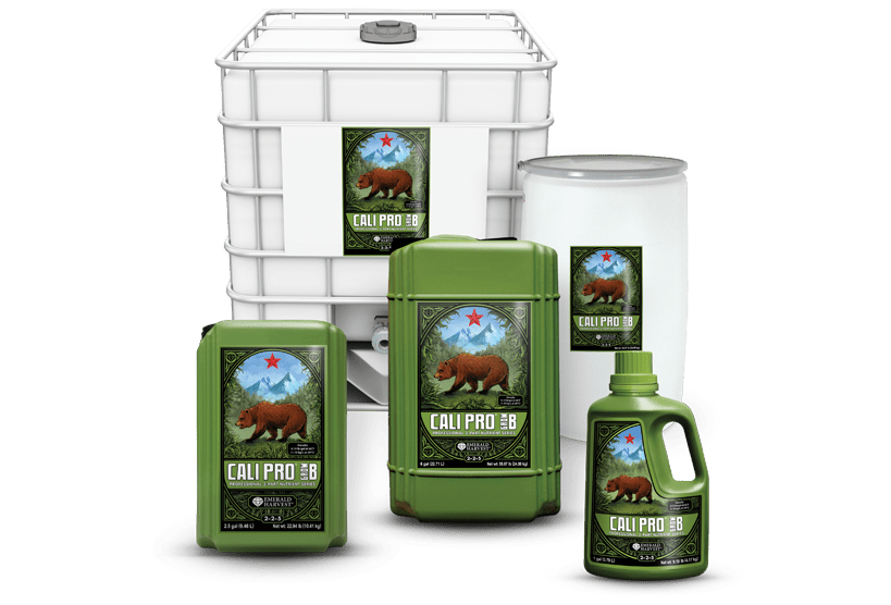 Cali PRO Grow A+B ravinnesetti 1L pullot