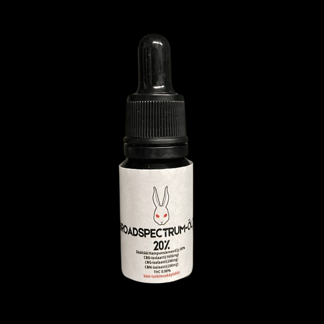 THC-vapaa hamppuuute 2000mg CBD-pitoisuudella aromaattiseen käyttöön.