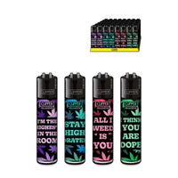 CLIPPER Lighters LEAVES SLOGAN