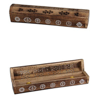 Mango Wood Incense Holder käsinveistetty suitsuketorni