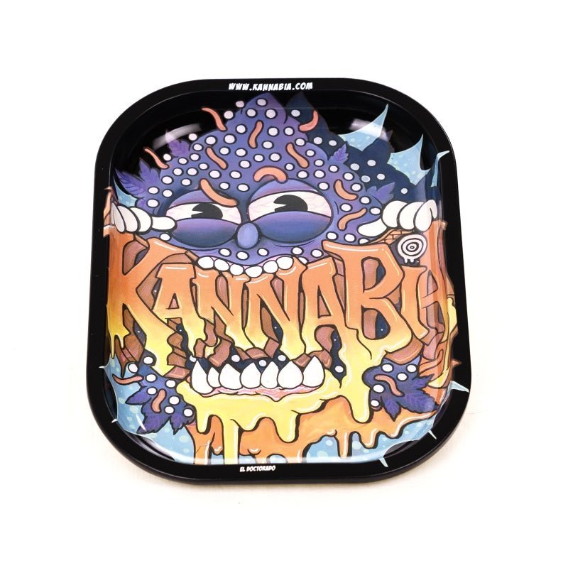 Kannabia El Doctorado metallinen väsäysalusta 18x14 cm
