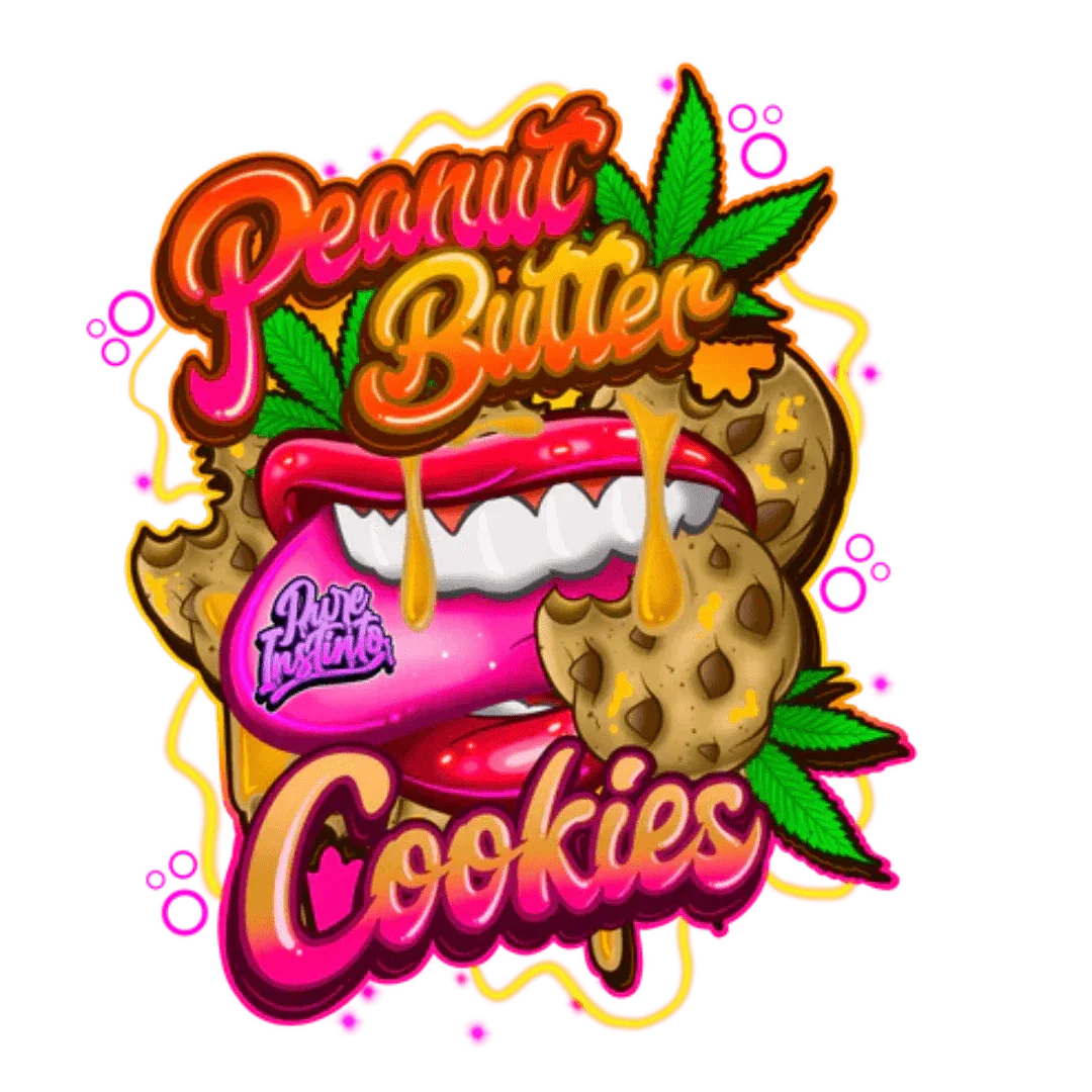 Peanut Butter Cookies Pure Instinto siemenpakkaus laadukkaalla designilla