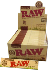 RAW Organic Hemp Papers KS Slim pakkaus