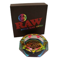 RAW Rainbow Crystal Glass Tuhkakuppi