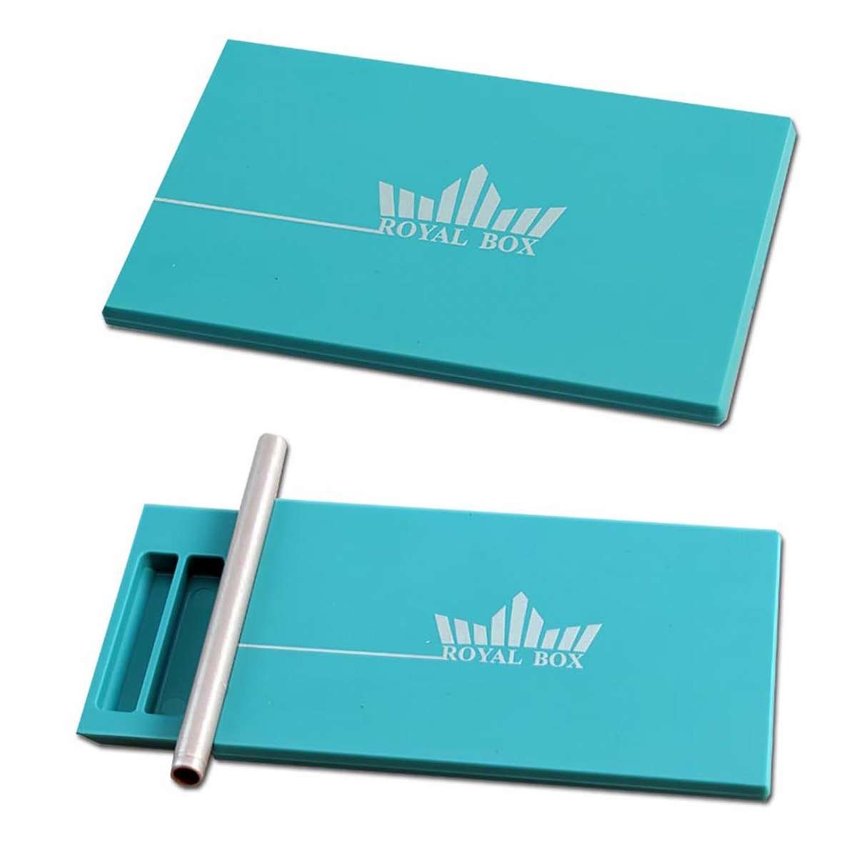 Royal Box Snuff Box Turquoise suljettuna