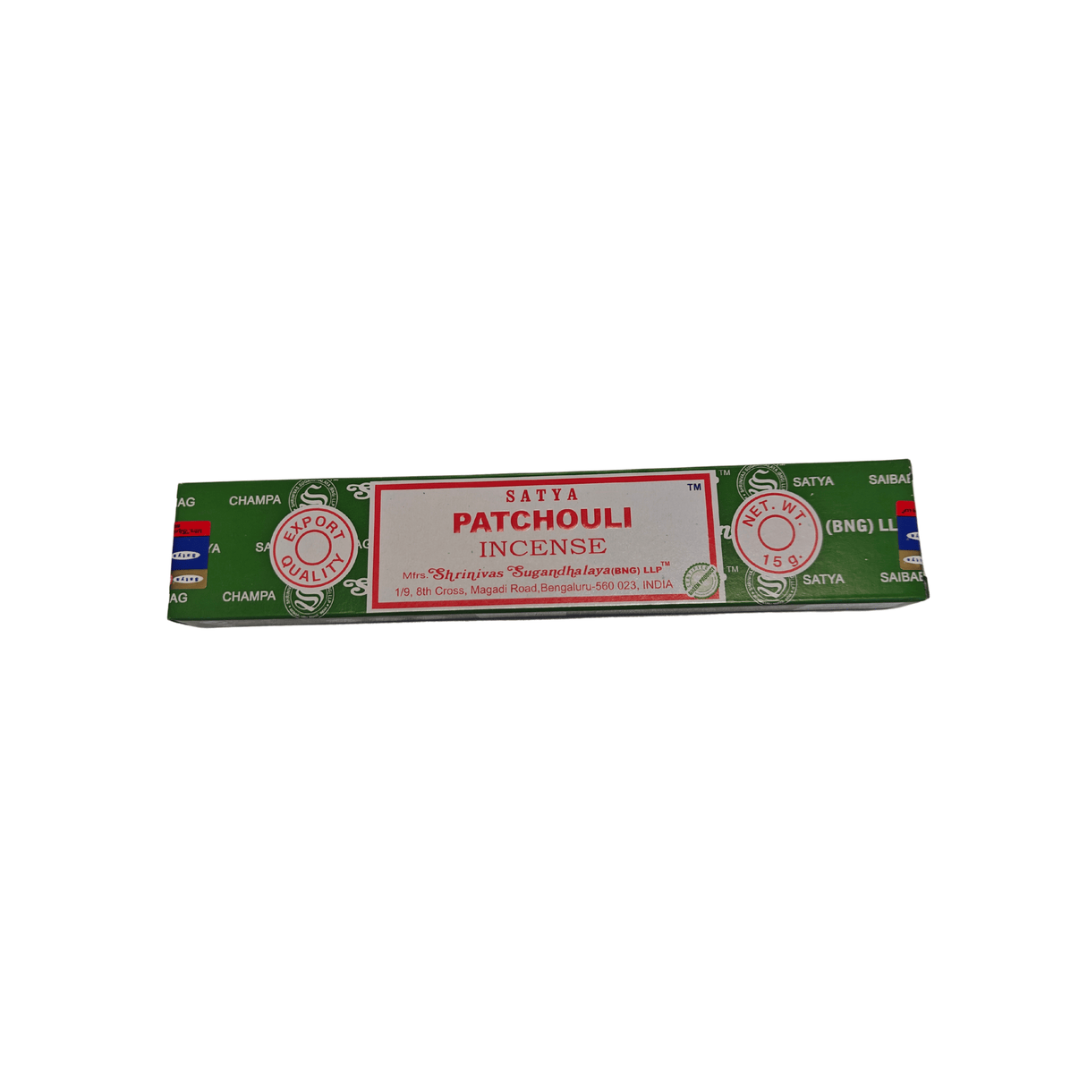 Satya Supreme Patchouli suitsukepakkaus 15g