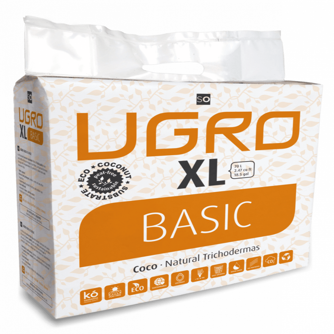 UGro Kookoskuitu Basic XL 70L puristettu harkko