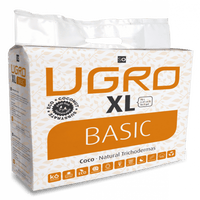 UGro Kookoskuitu Basic XL 70L puristettu harkko