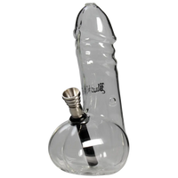 Black Leaf Glass Bong Willy 16cm lasivesipiippu potkureiällä - Kaninkolo verkkokauppa